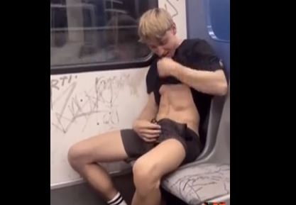 night in subway